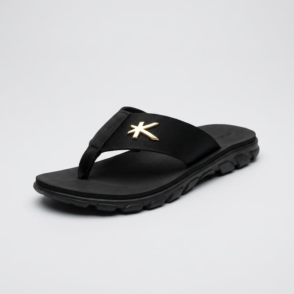 Chinelo Kenner Kivah Gold Preto Masculino Original alternate image